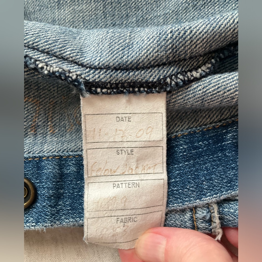 Current/Elliott cropped denim jacket, xs jean jacket - Picture 5 of 12